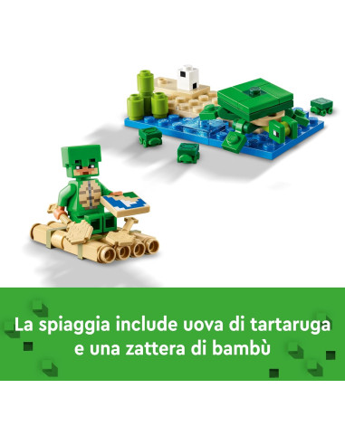 Lego Minecraft - Beach House della Tartaruga