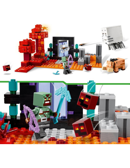 Lego Minecraft - Agguato nel Portale del Nether