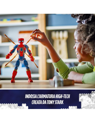 Lego Marvel Spiderman - Personaggio Costruibile...