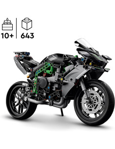 Lego Technic - Motocicletta Kawasaki Ninja H2R  2