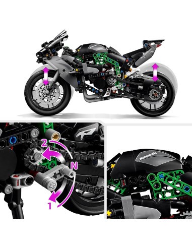 Lego Technic - Motocicletta Kawasaki Ninja H2R 