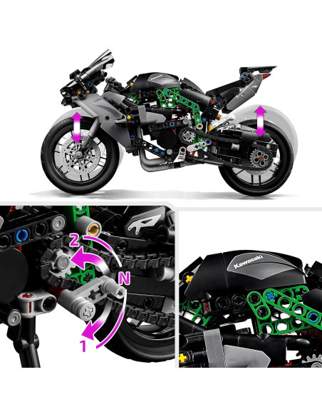 Lego Technic - Motocicletta Kawasaki Ninja H2R 