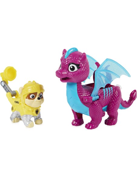 Paw Patrol, Rescue Knights Dragon Rubble e Drago Blizzie
