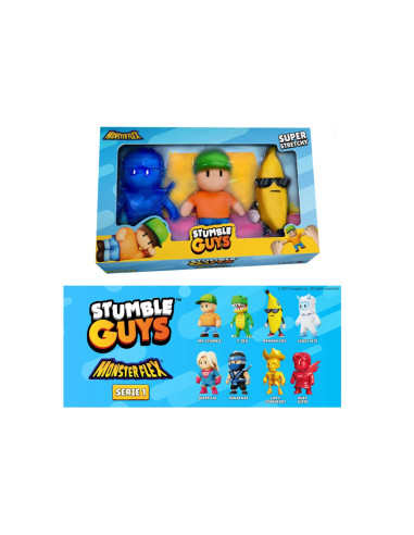 Stumble Guys Monsterflex Pack da 3 personaggi