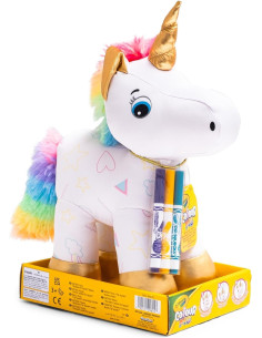 Colora il tuo Peluches Unicorno 2