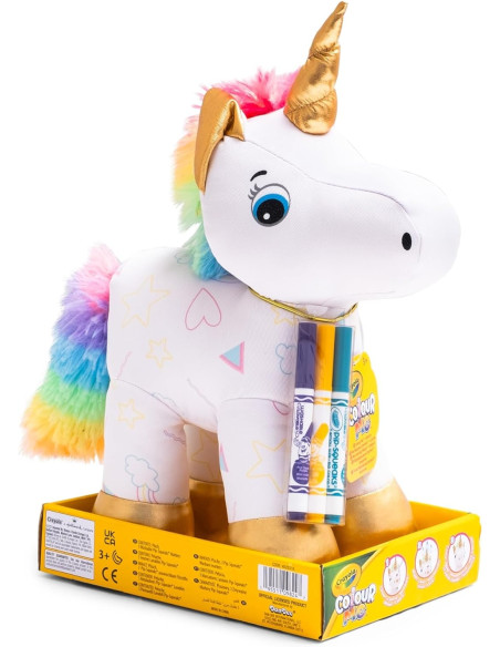 Colora il tuo Peluches Unicorno