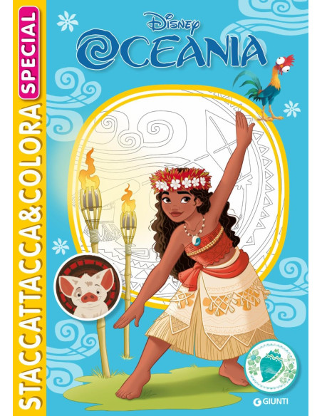 Giunti -  Staccattacca e colora Special Oceania 