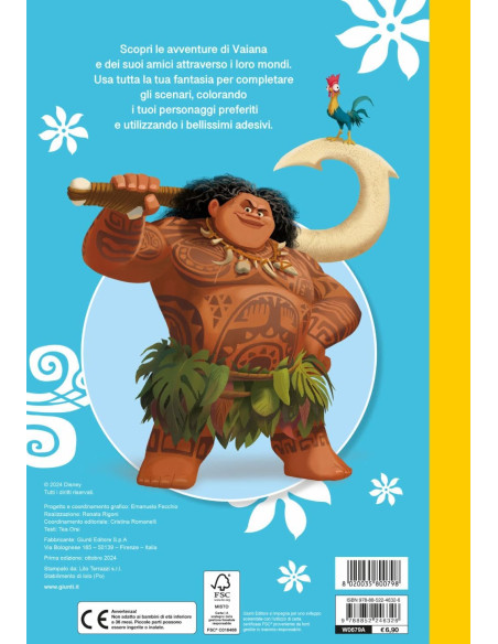 Giunti -  Staccattacca e colora Special Oceania 