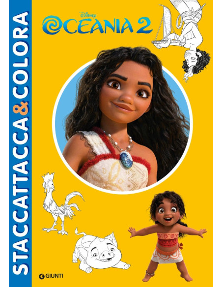 Giunti - Oceania 2 Staccattacca e Colora