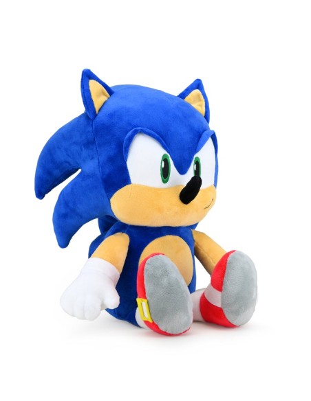 Peluche sonic the hedgehog vibrante
