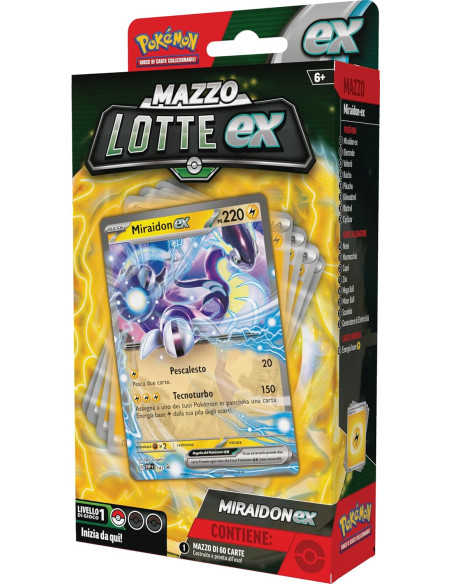 Pokemon Mazzo Lotte Ex Victini-ex / Miraidon-ex