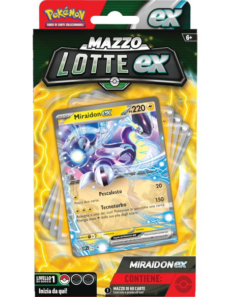 Pokemon Mazzo Lotte Ex Victini-ex / Miraidon-ex