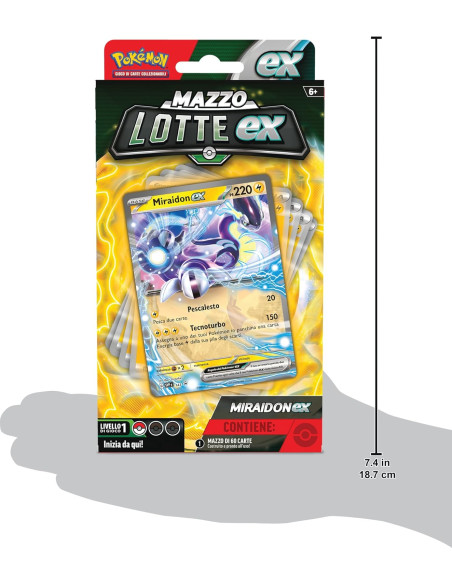 Pokemon Mazzo Lotte Ex Victini-ex / Miraidon-ex