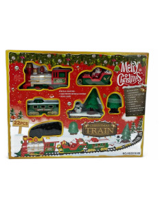 Treno Natale Luci e Suoni