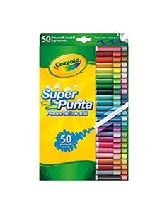 PENNARELLI LAVABILI SUPERPUNTA 50 PZ