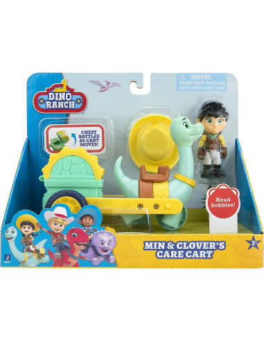 Dino Ranch Veicolo con Personaggio assortito