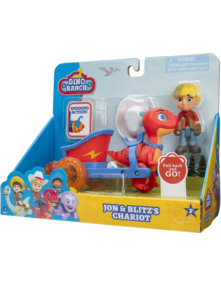 Dino Ranch Veicolo con Personaggio assortito