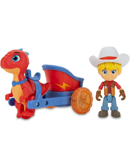 Dino Ranch Veicolo con Personaggio assortito