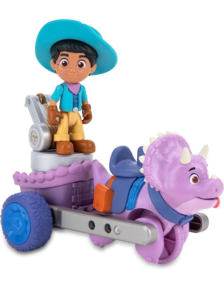 Dino Ranch Veicolo con Personaggio assortito