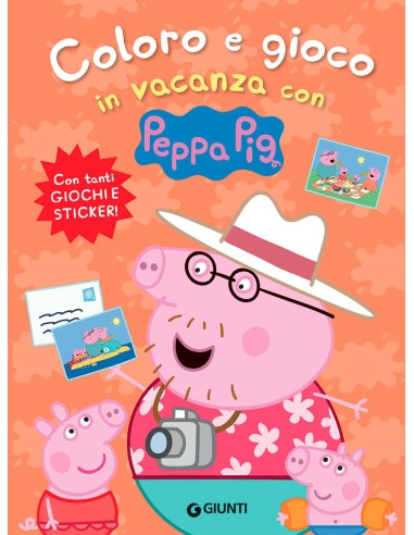 Peppa Pig - Coloro e Gioco in vacanza con Peppa