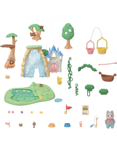 La cascata della foresta segreta