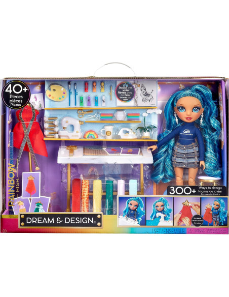 Rainbow High Dream e Design Fashion Studio Playset + Skyler