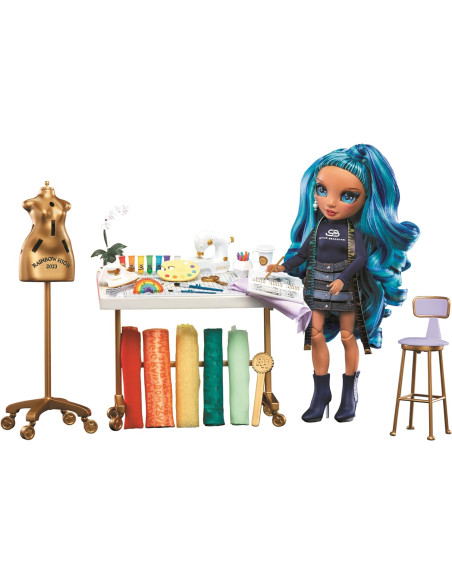 Rainbow High Dream e Design Fashion Studio Playset + Skyler