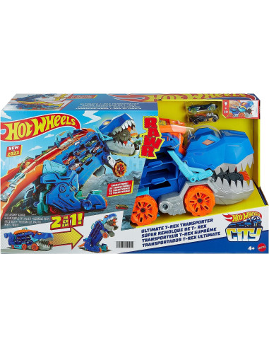 Hot Wheels City - Mega Dino Trasportatore