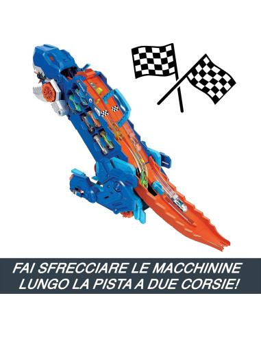 Hot Wheels City - Mega Dino Trasportatore