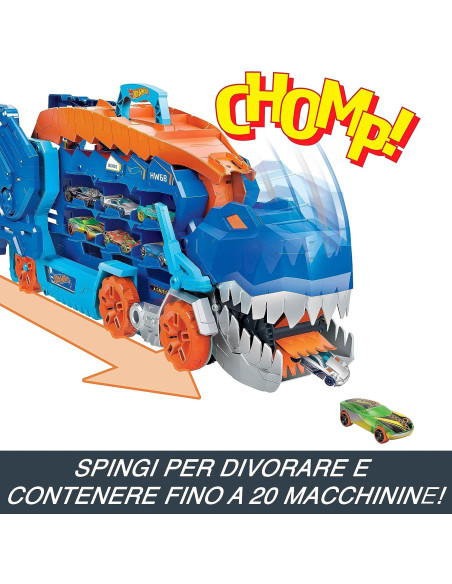 Hot Wheels City - Mega Dino Trasportatore