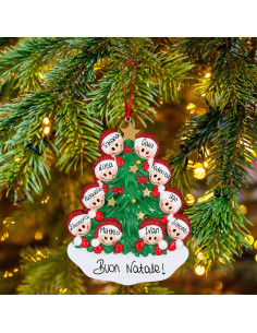 Albero di Natale con stella per 10