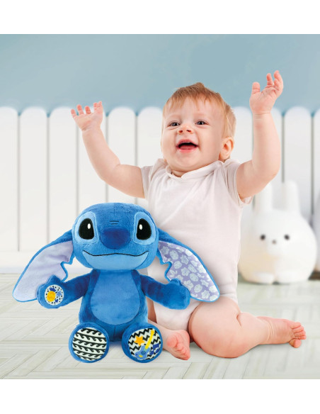 Clementoni - Peluche Musicale Disney Stitch 