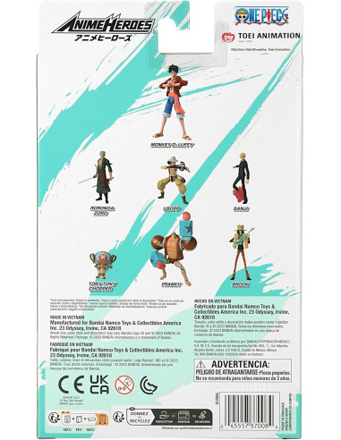 Onepiece - Anime Heroes Monkey D. Luffy 