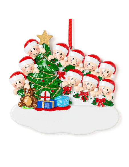 Scalinata e albero di Natale in 10