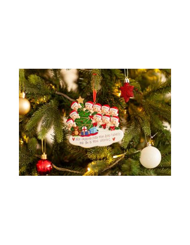 Scalinata e albero di Natale in 10