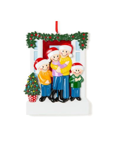 Porta di Natale per 4