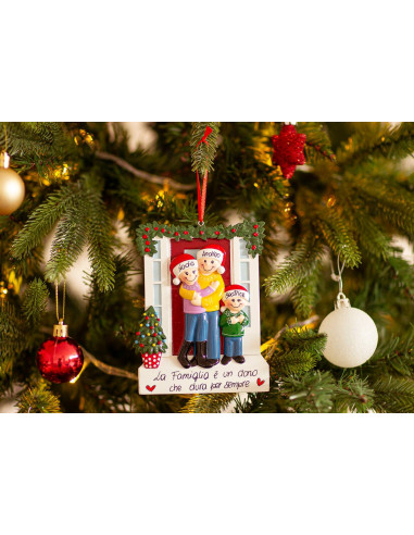 Porta di Natale per 3