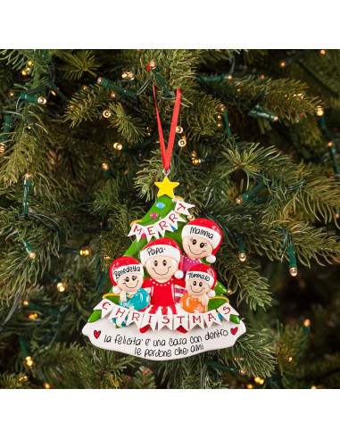 Merry Christmas in famiglia per 4