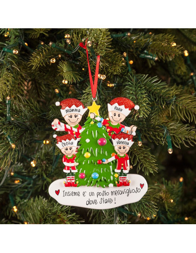 Famiglia di Elfi per 4