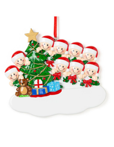 Scalinata e albero di Natale in 9