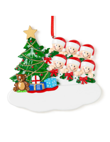 Scalinata e albero di Natale in 6