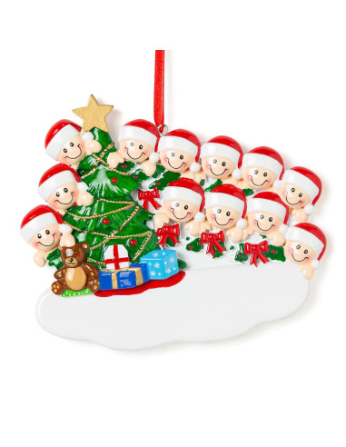 Scalinata e albero di Natale in 12