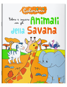 Colorini - Gli animali della savana 2024