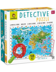 La mappa degli animali Detective Puzzle
