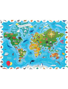 La mappa degli animali Detective Puzzle 2