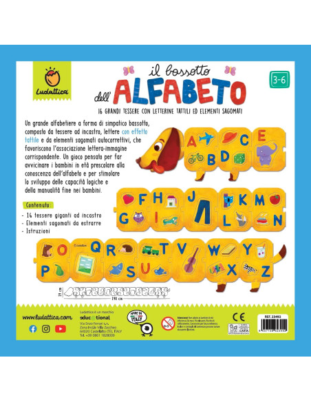 Ludattica - Il bassotto dell'alfabeto