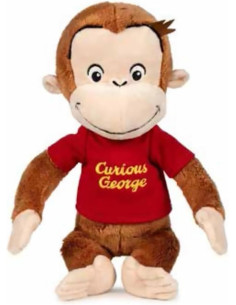 Curioso come George 25cm Tshirt Rossa