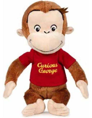 Curioso come George 25cm Tshirt Rossa