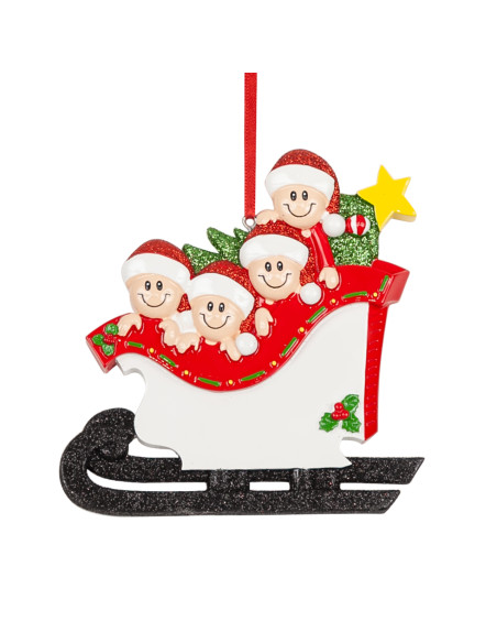 Famiglia sulla slitta 4