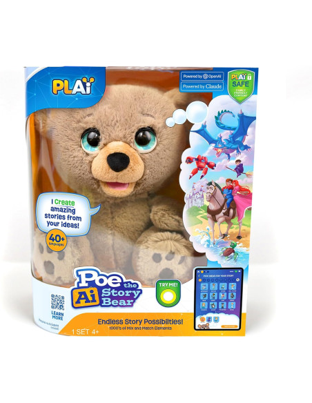Giochi Preziosi Poe - Peluche Orso Dotato di AI